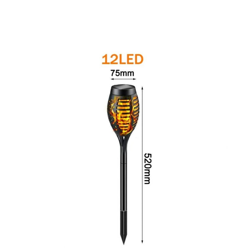 Luminária Solar Tocha LED