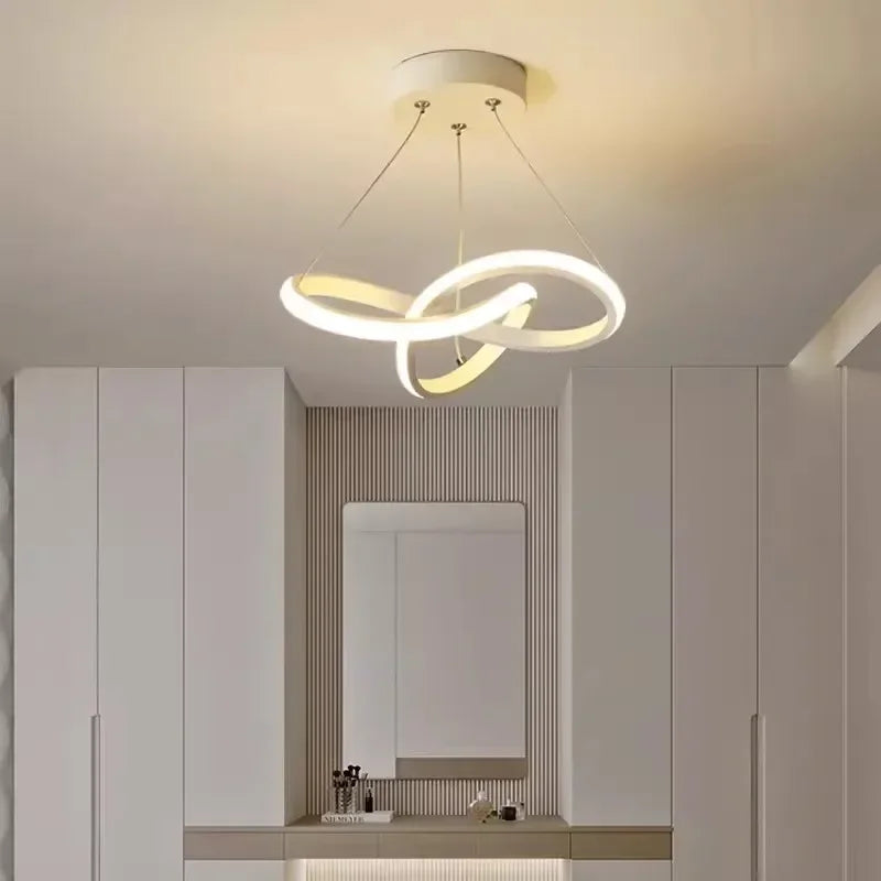 Luminária Sinuosa Pendente LED